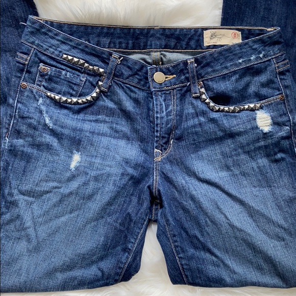 Distressed studded jeans - Picture 3 of 4